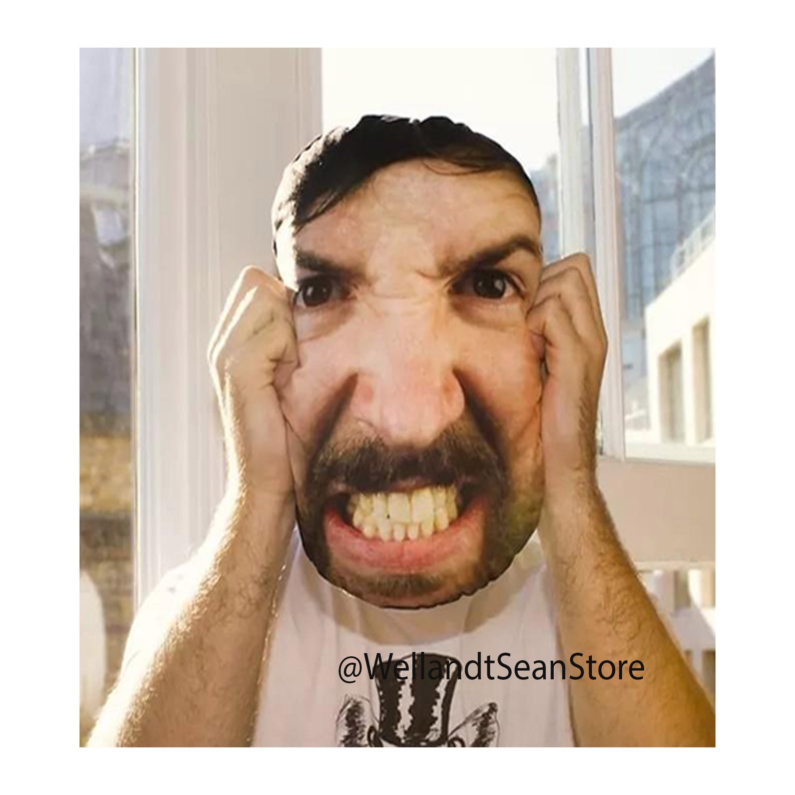 Custom Human Pillow Custom Face Pillow Personalized Head Etsy