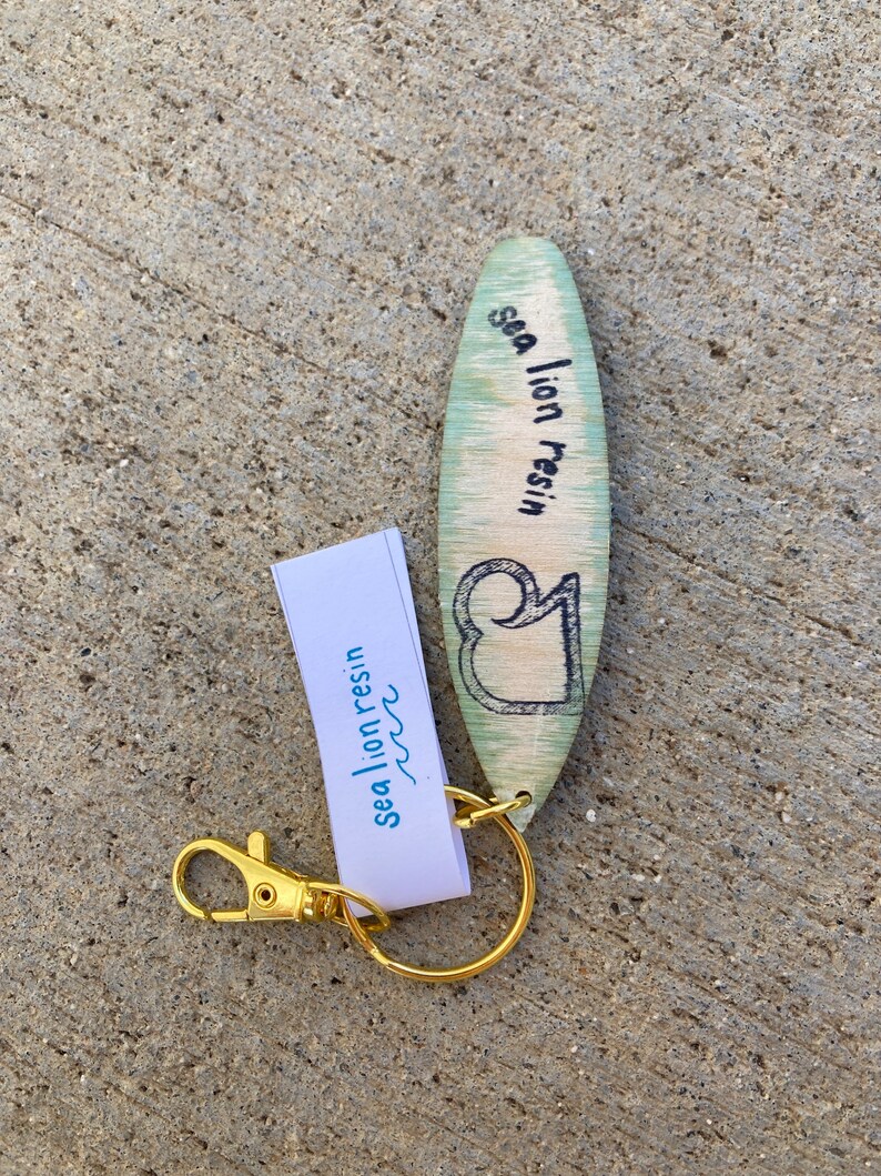 BULK 30 Surfboard Keychain Ocean Theme Surf Beach Tropical Etsy