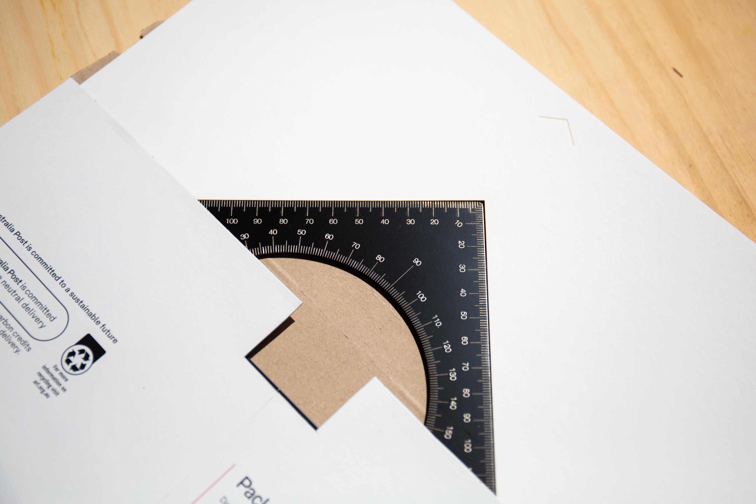 Black Stainless Steel Laser Cut Set Square 200mm Markings, Internal ...