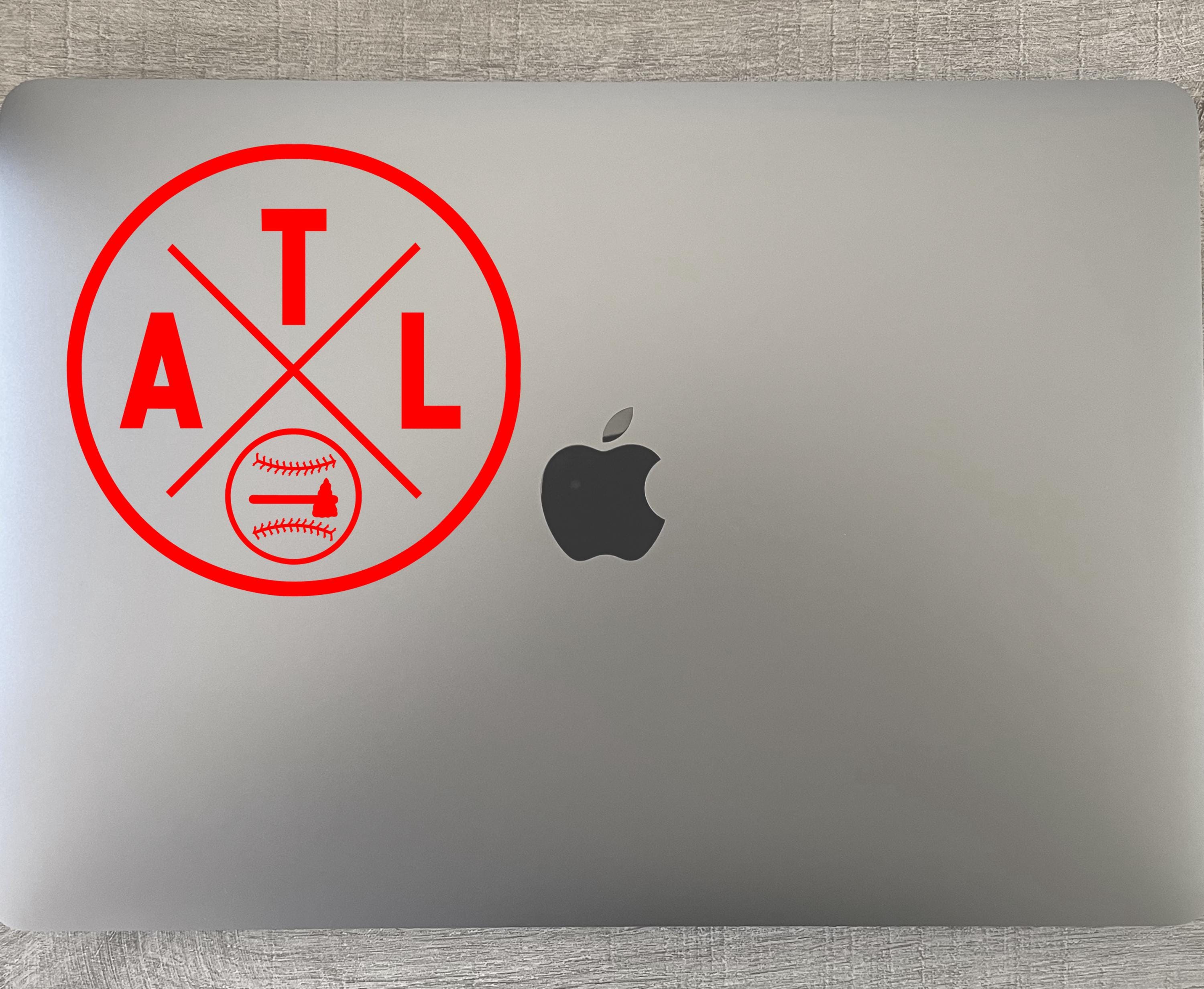 Atlanta Baseball ATL Vinyl Sticker Decal - Etsy