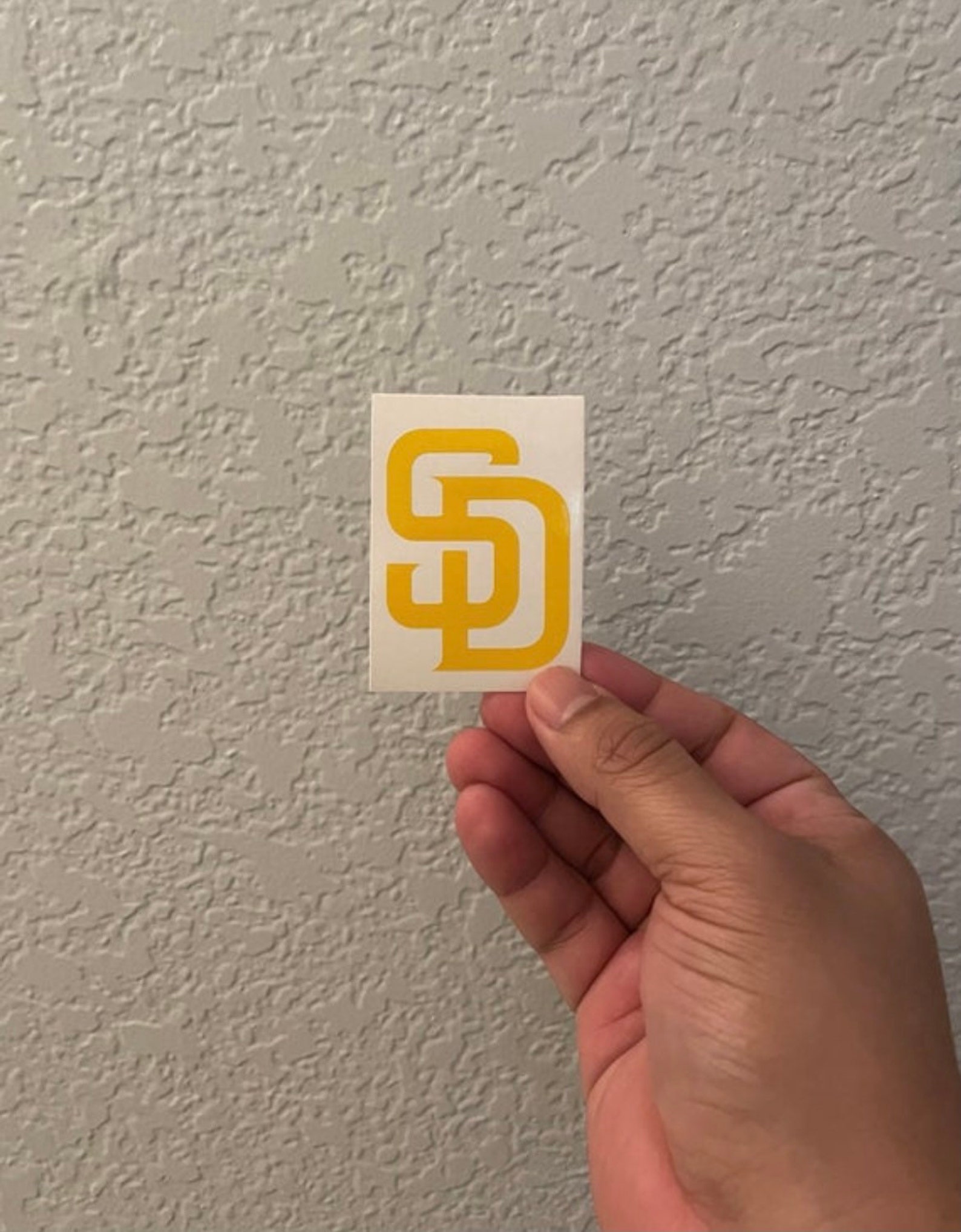 San Diego Padres 20122019 SD logo vinyl sticker decal Etsy