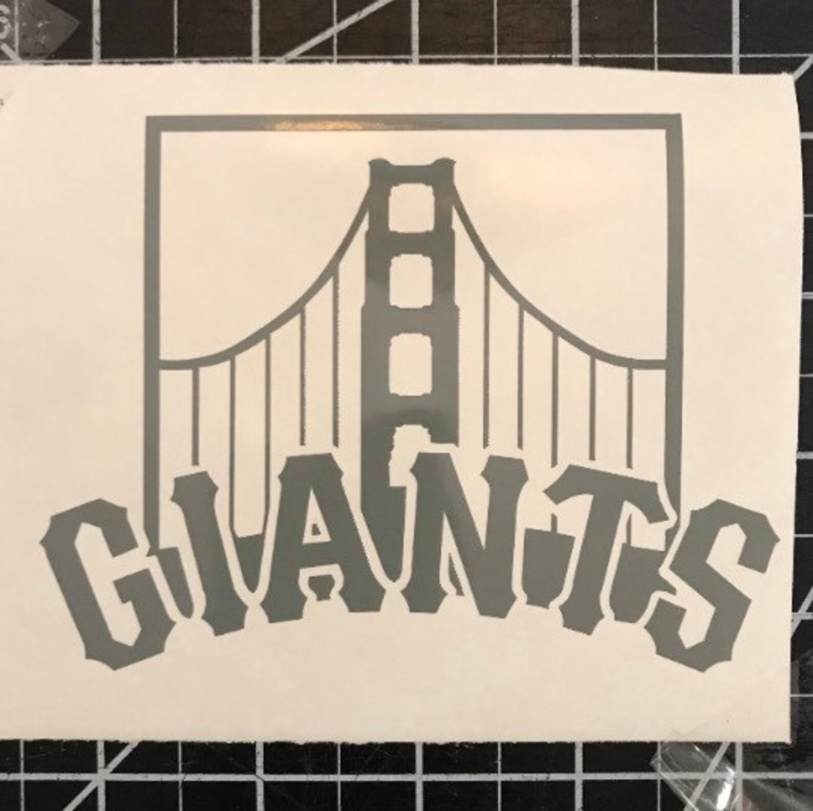 San Francisco Giants Golden Gate Bridge vinyl sticker decal Etsy