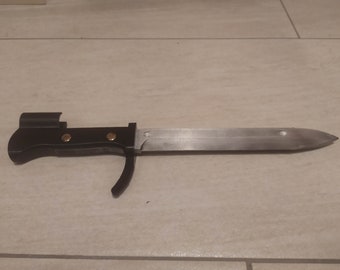 Larp / Cosplay / FX Prop - K98 bayonet (incl. 19 mm adapter for Nerf)