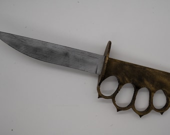 Larp / Cosplay / FX Prop - Rogue Trenchknife (With Blood Pump)