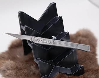 Larp / Cosplay / FX Prop - SK24-BP (Skalpell mit Blutpumpe)