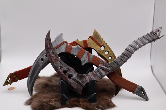 Larp / Cosplay / FX Prop - Throatslicer MKII (Kampfsichel / Kama)