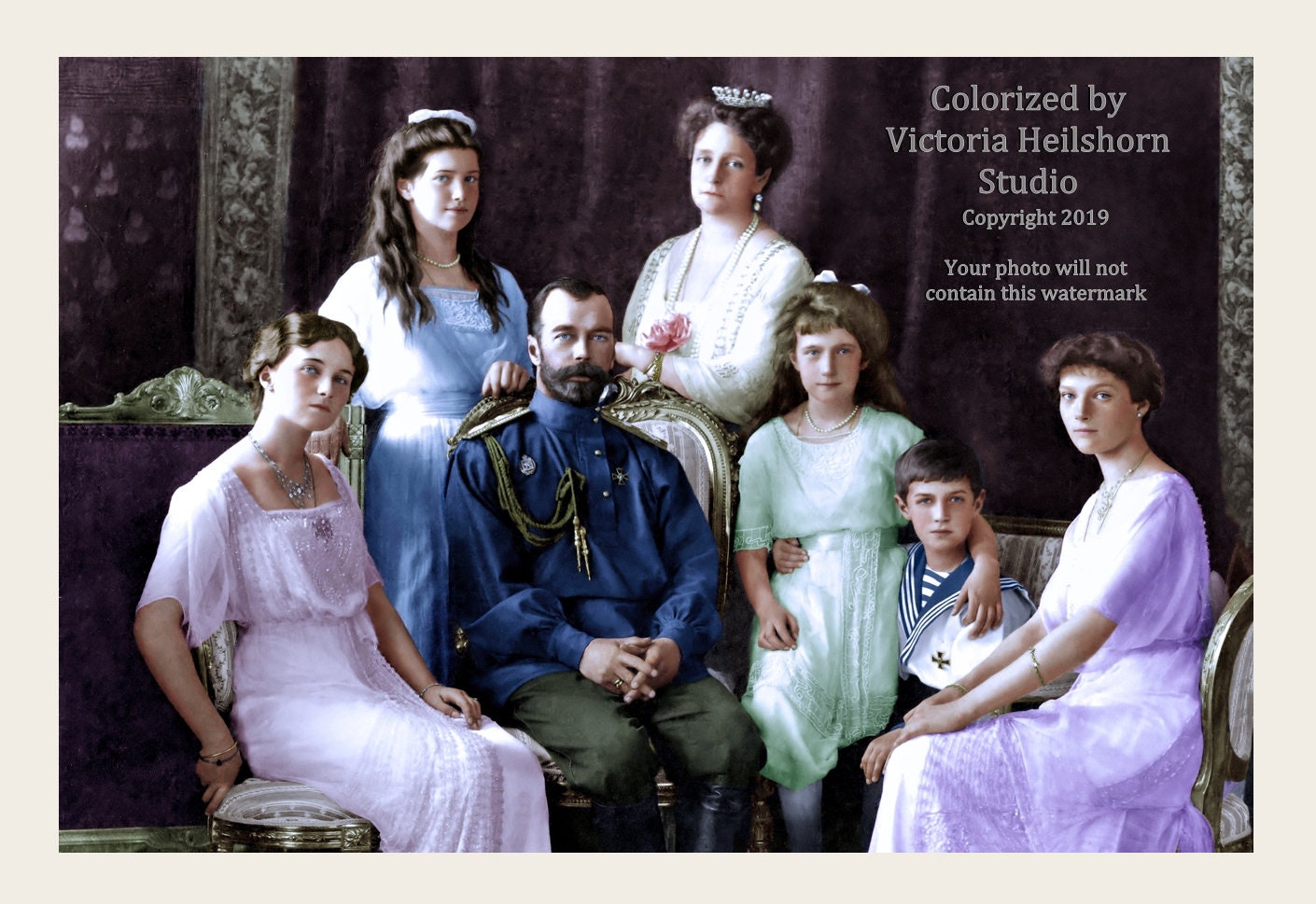 Last Tsar of Russia Romanov Children of Nicholas II New 8x10 Photo 