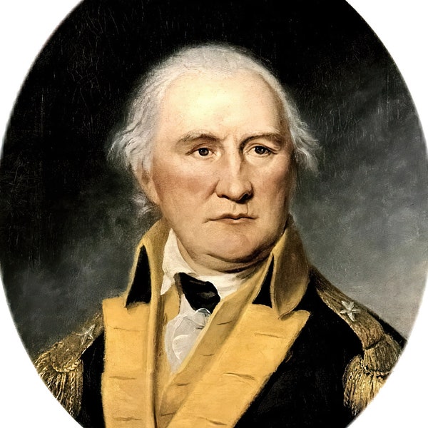Historical Poster Print: Revolutionary War General Daniel Morgan - American Revolution, 1776 - Satin Finish Photo - Available in 6 Sizes