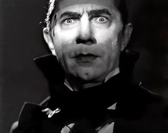 Historical Poster Print: Hollywood Screen Legend Bela Lugosi as Count Dracula, 1931 - New Satin Finish Photo - Available in 6 Sizes!