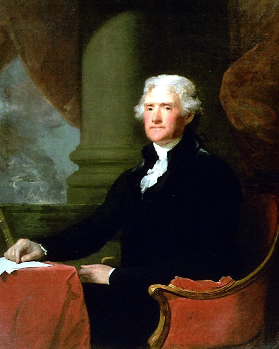 Third President Historical Poster Print: Thomas Jefferson, 3rd President the United ...