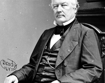 Historical Poster Print: Millard Fillmore, 13th President the United States - Satin Finish Photo - Available in 6 Sizes!