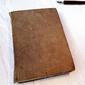 Livre vintage « Des mémoires du vénitien Jacob Casanova de Seingalt » | Journal de Giacomo Casanova | Éphémère 1823 | Script de Fraktur