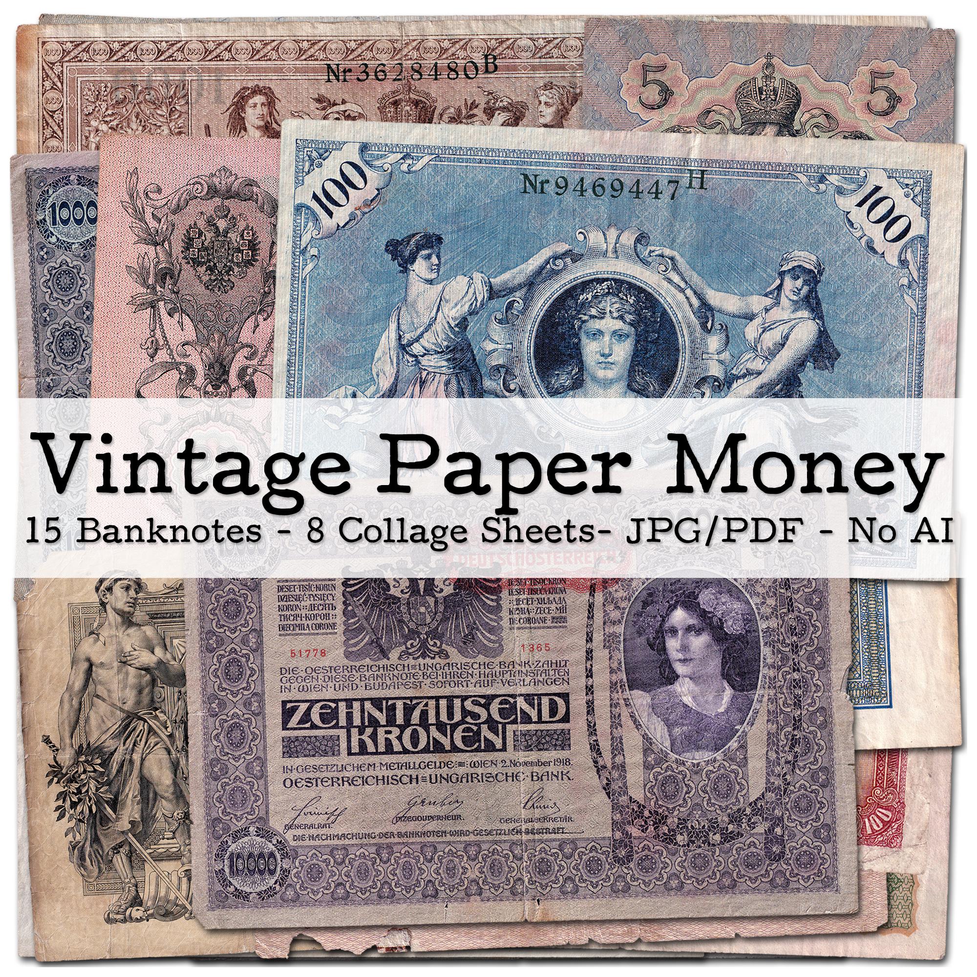 Old banknotes - Etsy 日本