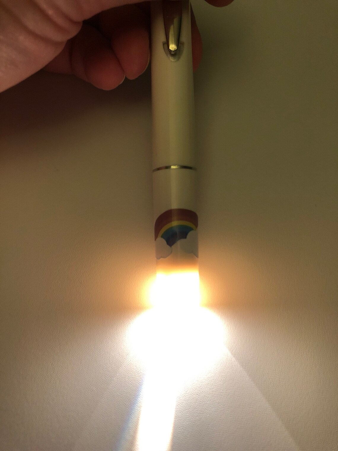 Personalised Rainbow pen torch with free gift box handy gift Etsy