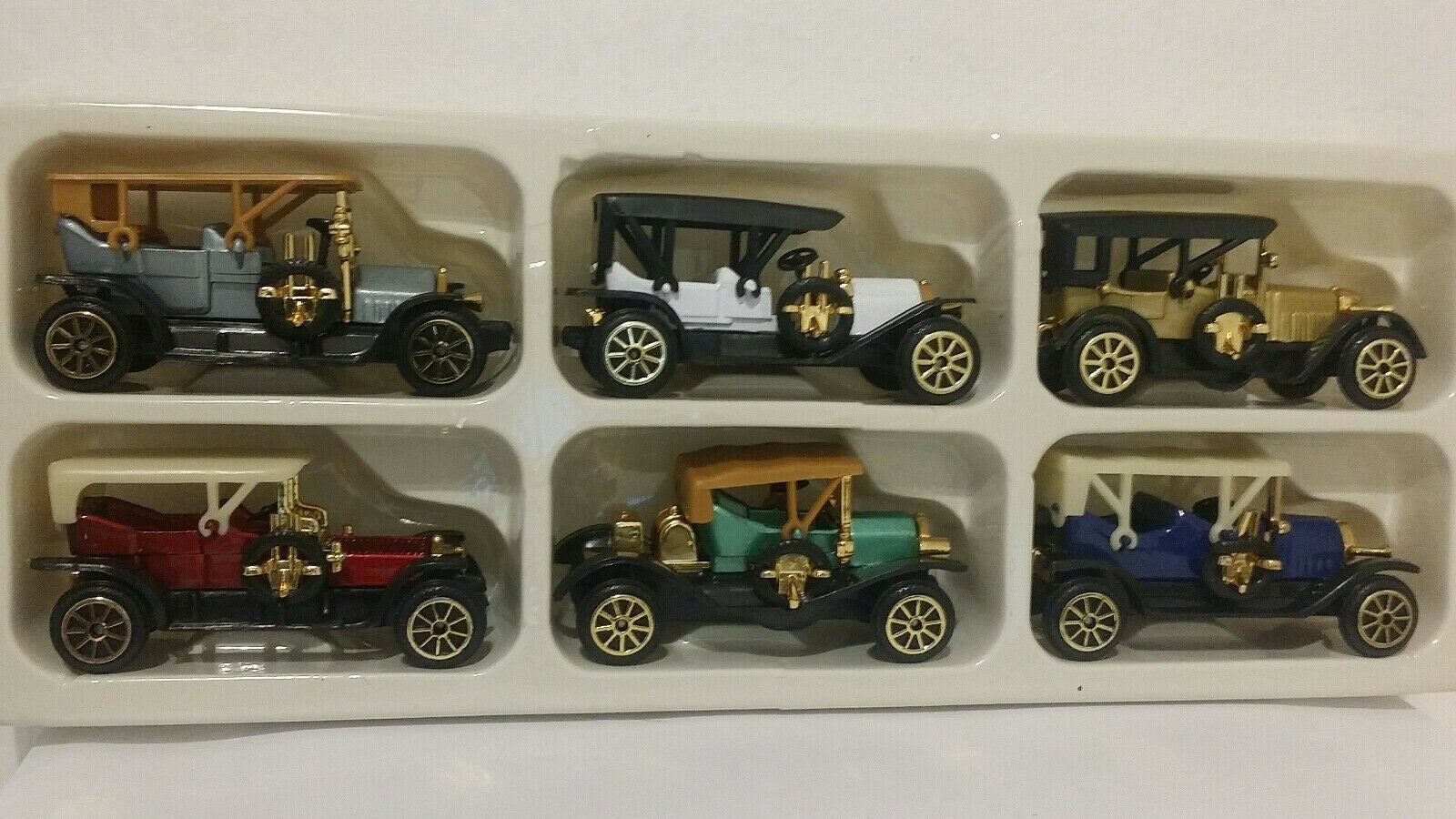 6 Vintage Die Cast Metal Classic Cars 301 302 303 304 305 306 Etsy