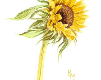 Sunflower Print