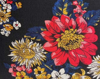 Sunflower Tencel Cotton Crepe Fabric 1 Metre dressmaking making sewing clothing
