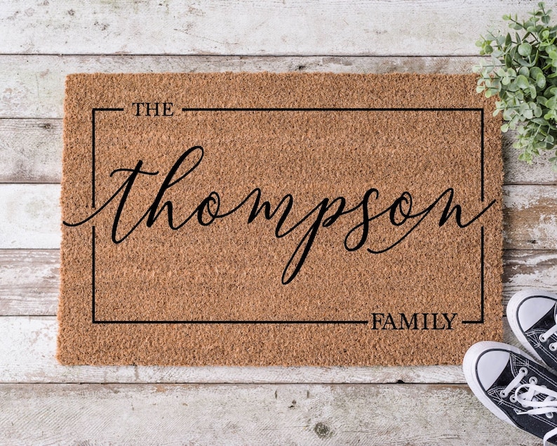 Family Name Doormat