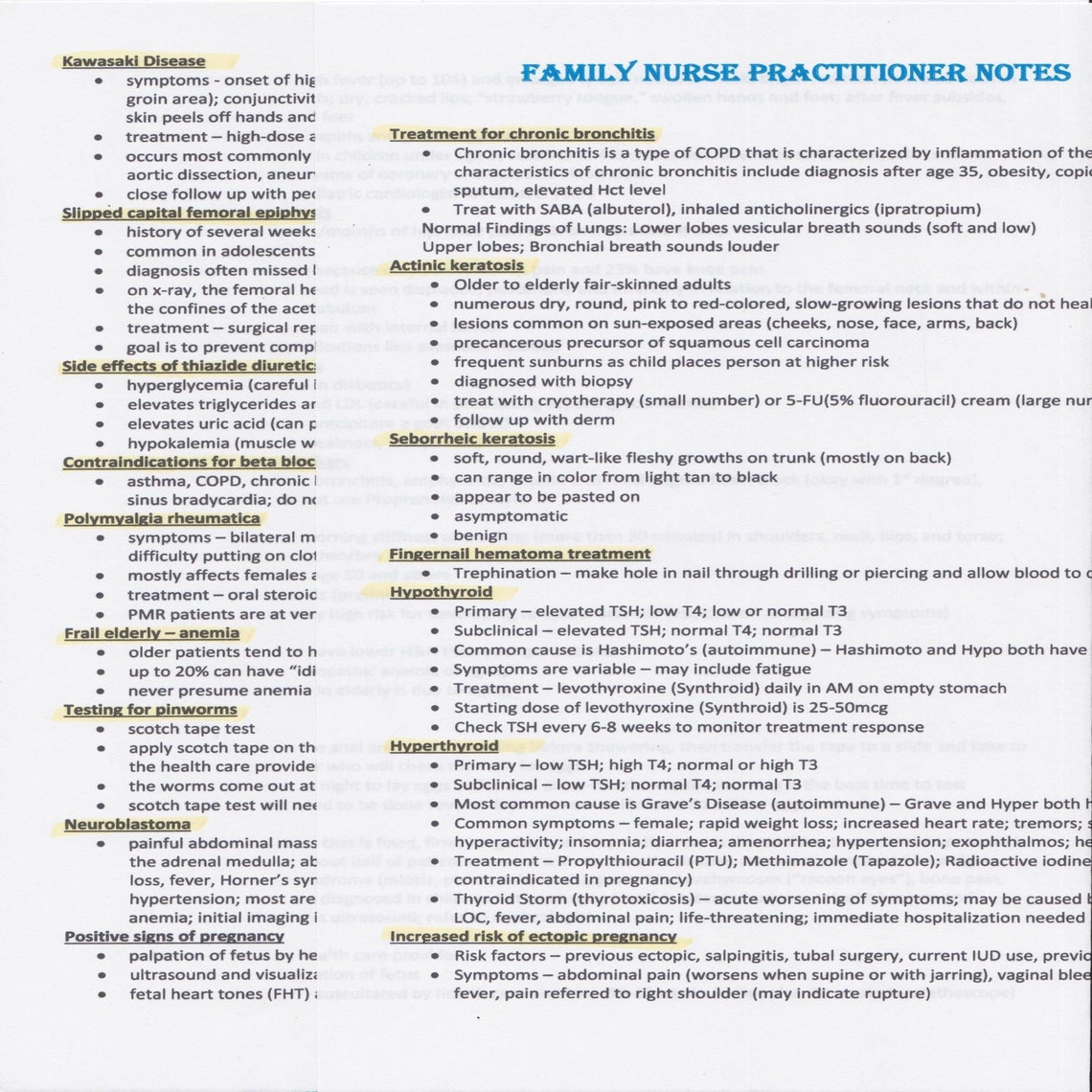 PASSED 2021 AANP and ANCC Family Nurse Practitioner Exam with Etsy