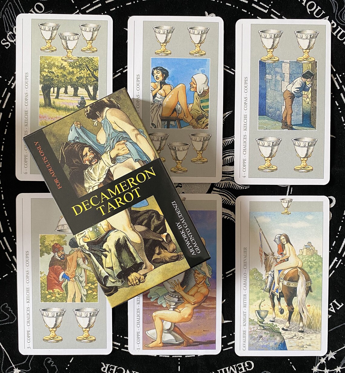 Decameron TarotClassic Tarot Card Beginner Divination Etsy