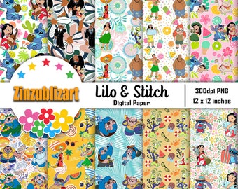 Cute Seamless Pattern, Digital Papers, Scrapbook Papers, Pattern Paper, Background,  12*12inches -300dpi