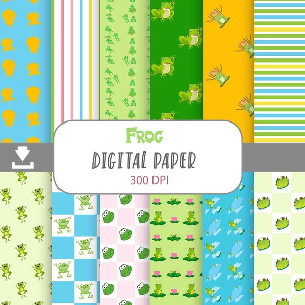 Shop Frog Wallpaper Etsy