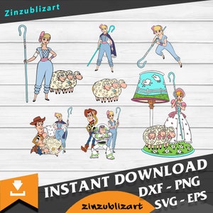 Bundle, Cartoon Svg, Cricut File, Clipart, Svg, Png, Eps, Dxf