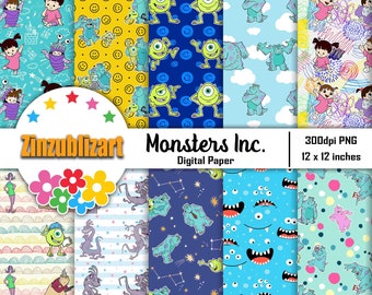 Funny Seamless pattern, Digital Papers, Scrapbook Papers, Pattern Paper, Background, Wallpaper, 12*12inches -300dpi