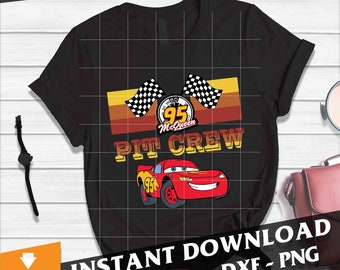 Car Pit Crew Svg, Cartoon Svg, Cricut File, Clipart, Svg, Png, Eps, Dxf
