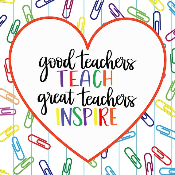 Teacher Appreciation Aluminum Sign: Inspirational School Decor