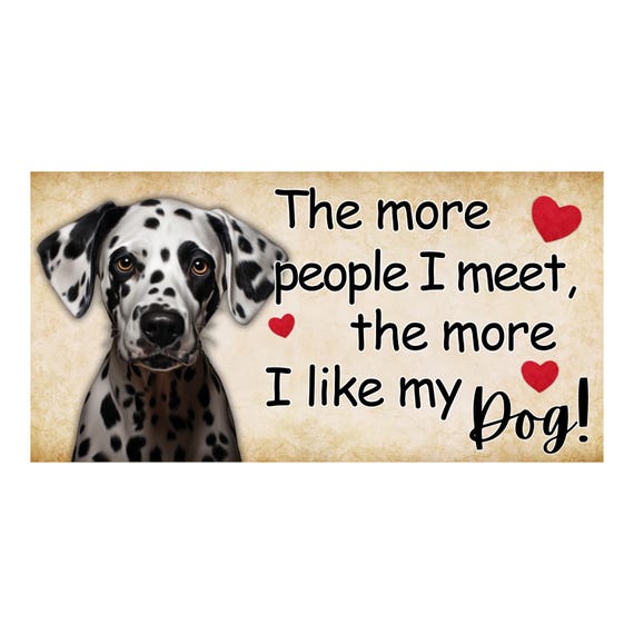 Dalmation Dog Quote Sign: Funny Farmhouse Wreath Decor