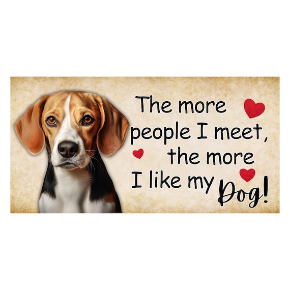 Beagle Dog Quote Sign: Funny Wreath Sign, Country Farmhouse Decor