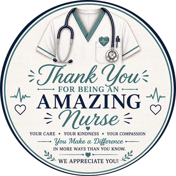 Nurse Appreciation Wreath Sign, Healthcare Worker Gift, Medical Office Decor, Nursing Graduation