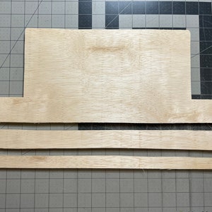 18” Rectangle Round Corner Wood Rail