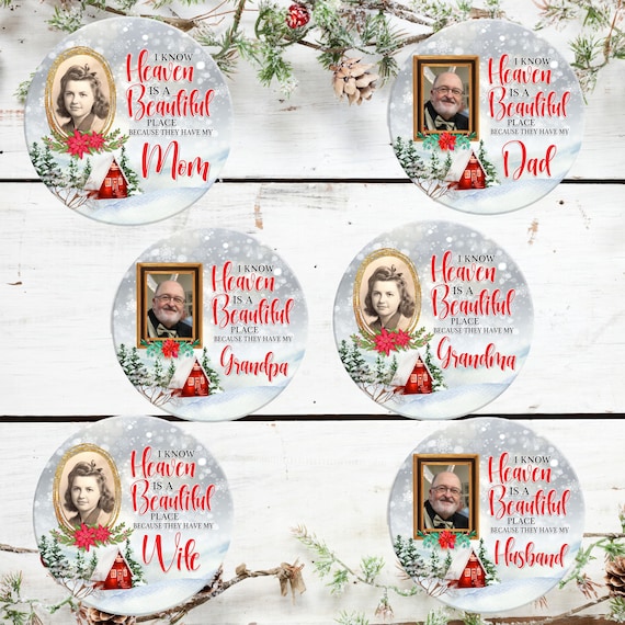 Memorial Wreath Sign: Heaven Tribute Decor, Photo Frame