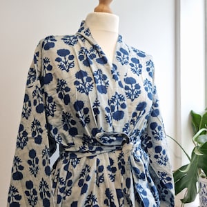 Robe motif floral clearance