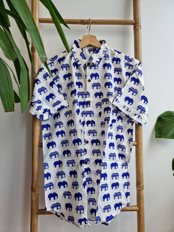 Buy Camicia Unisex In Cotone Online In India - India - Foto 3