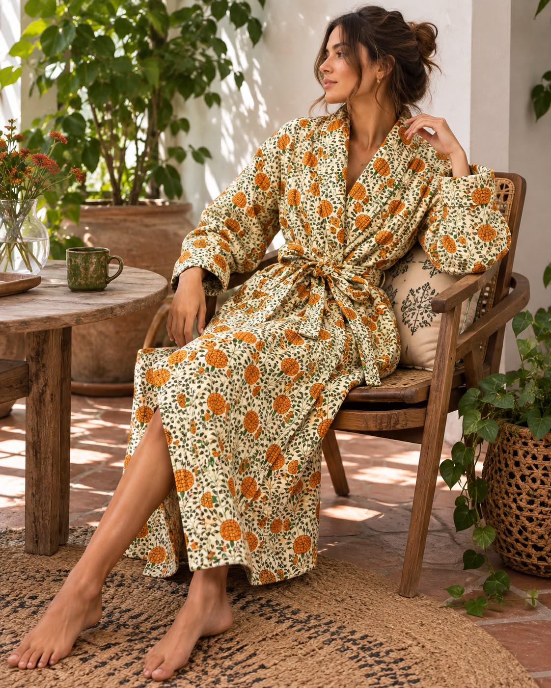 quilted dressing gown ladies uk Robe Halter Dresses