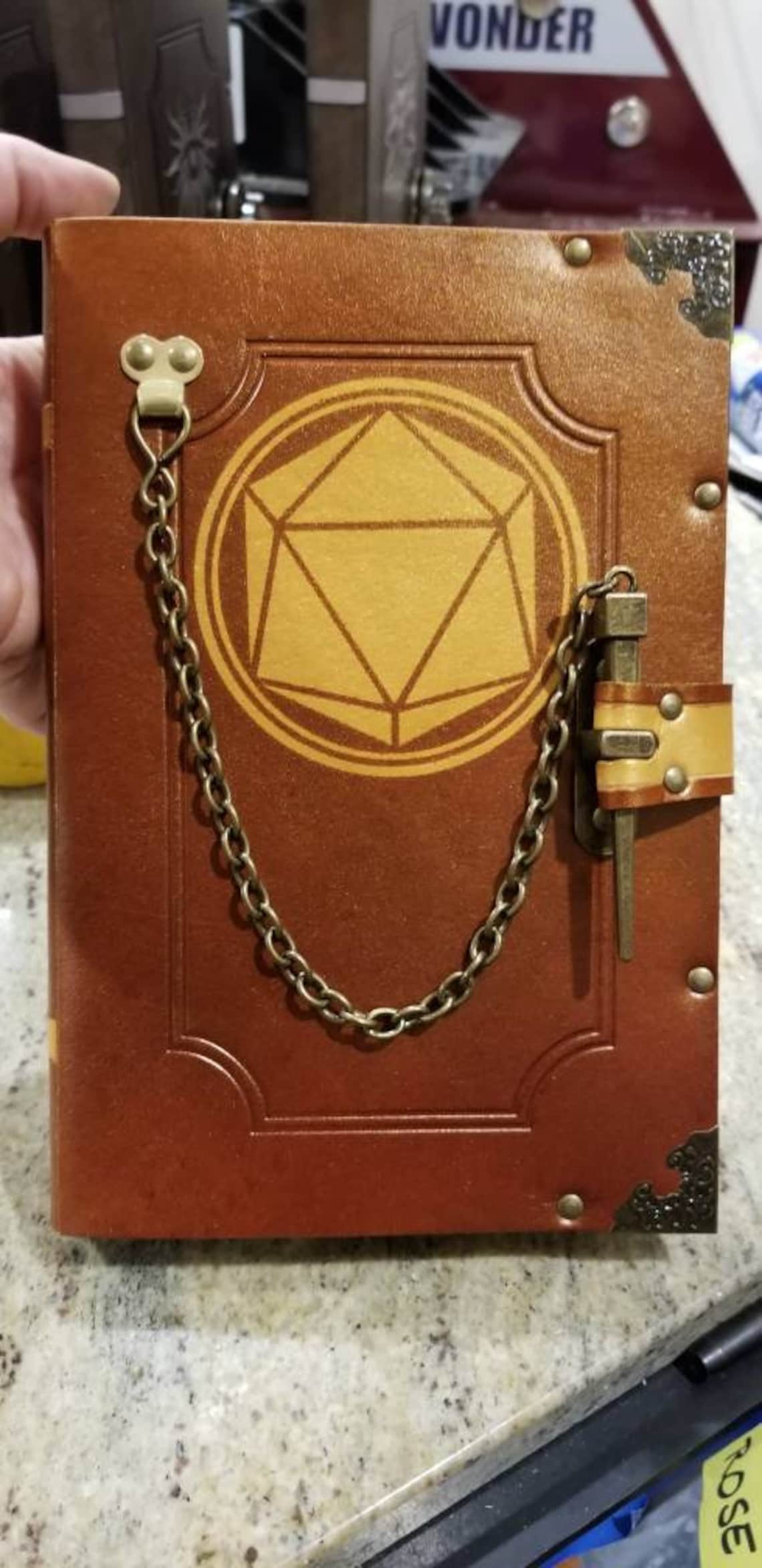 Custom Leather Book Etsy