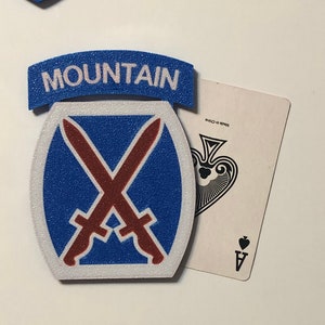 10th Mountain Division patch
