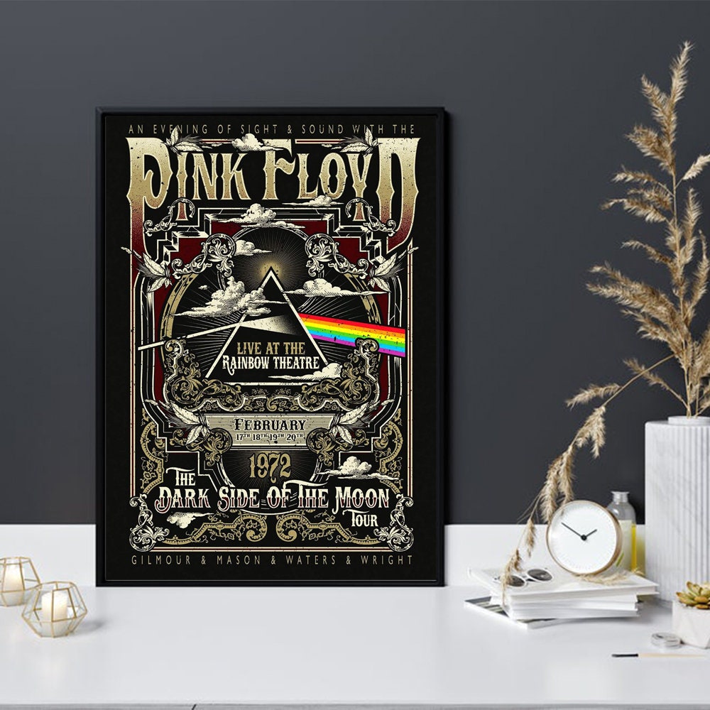 Black and White Concert Poster Music Posters Wall Decor Etsy
