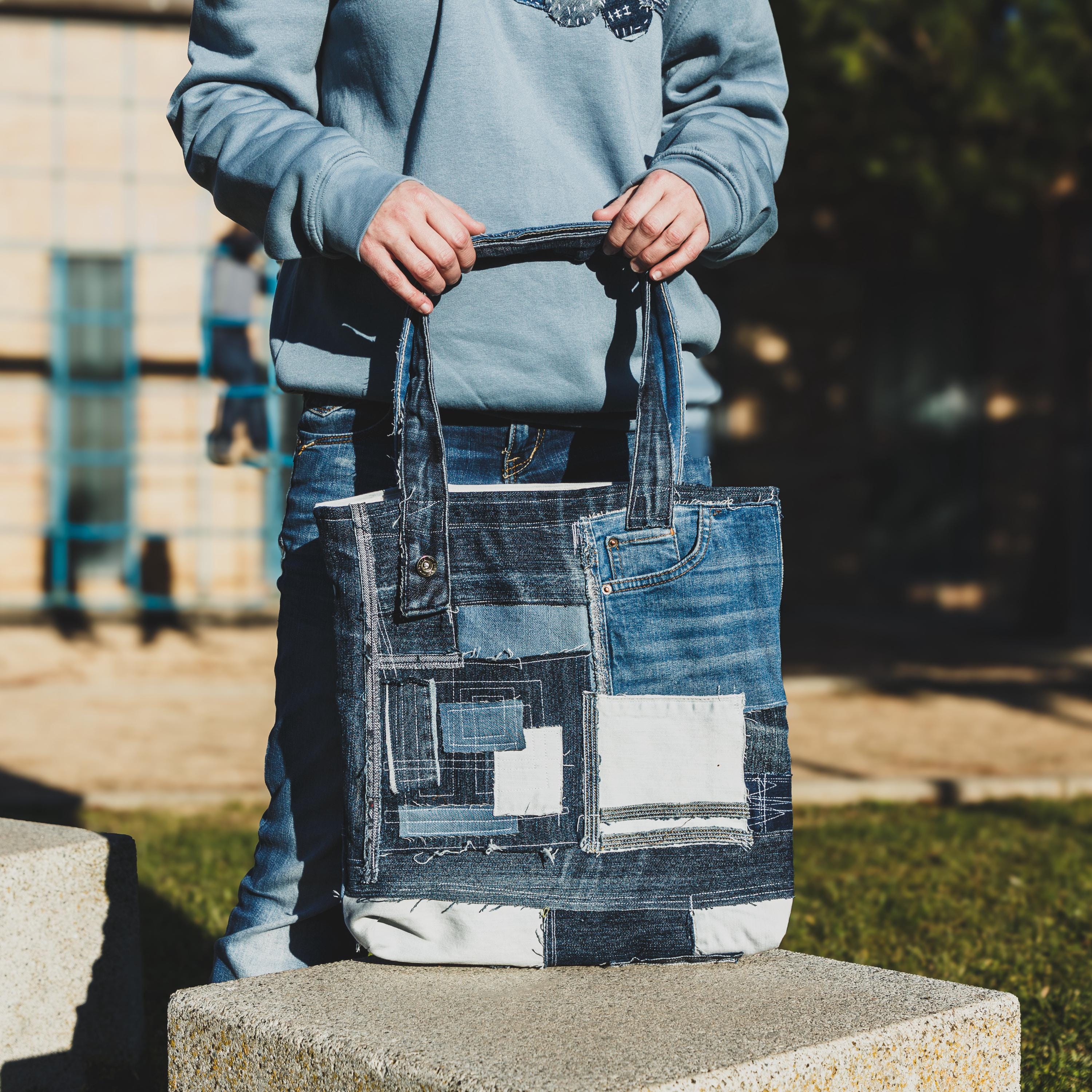 YMC Tote Bag - Washed Indigo - PBWAA-40