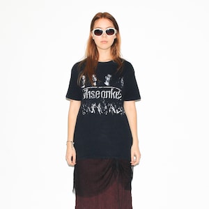 VINTAGE SHIRT - Vintage 90s Bohse Onkelz band print t-shirt in black
