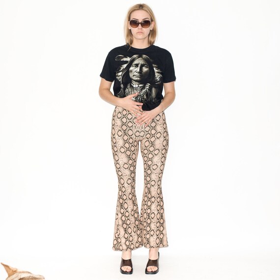 Pantalones estampado serpiente sale