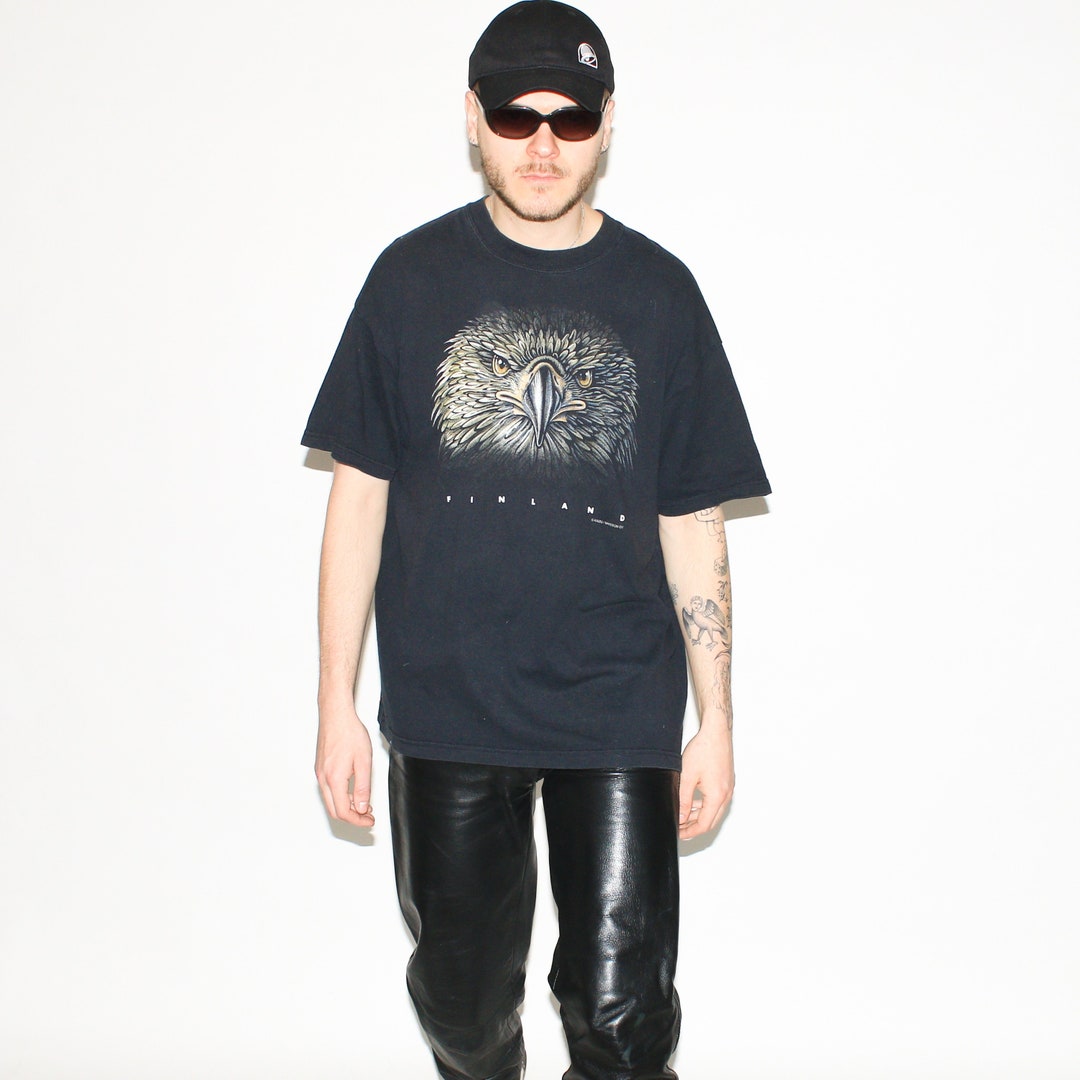 90'S Printed T-shirt Men's Medium Vintage /eaa447277