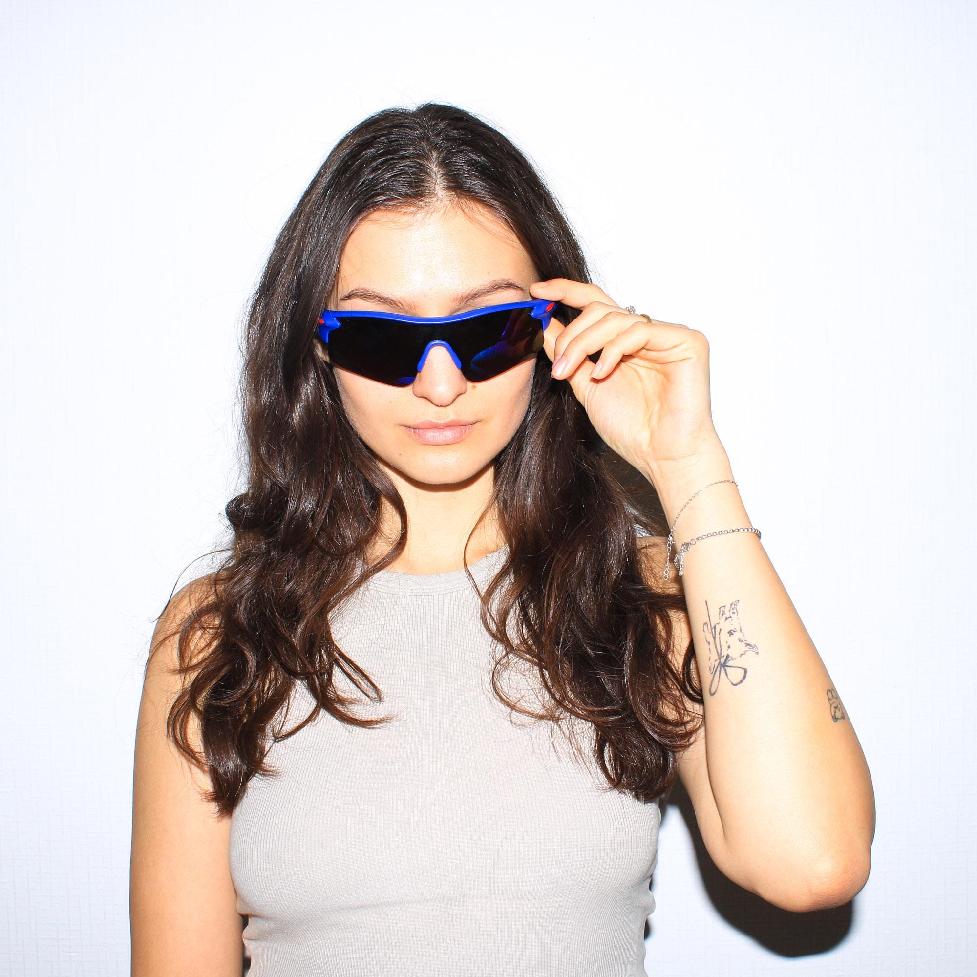 Wraparound Sunglasses Anarchy Blacken Polarized Sunglasses Anarchy