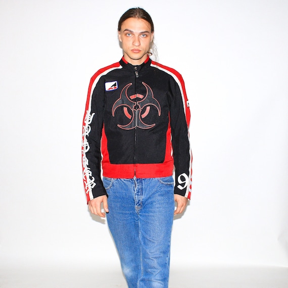 HYPE】90s vintage zip jacket ブルゾン y2k