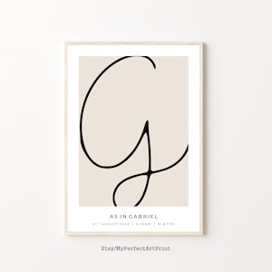 Custom Name Print, Baby Name Print, Nursery Wall Art, Custom Name Baby Gift, Printable Wall Art, Nursery Wall Decor, Personalised Printable