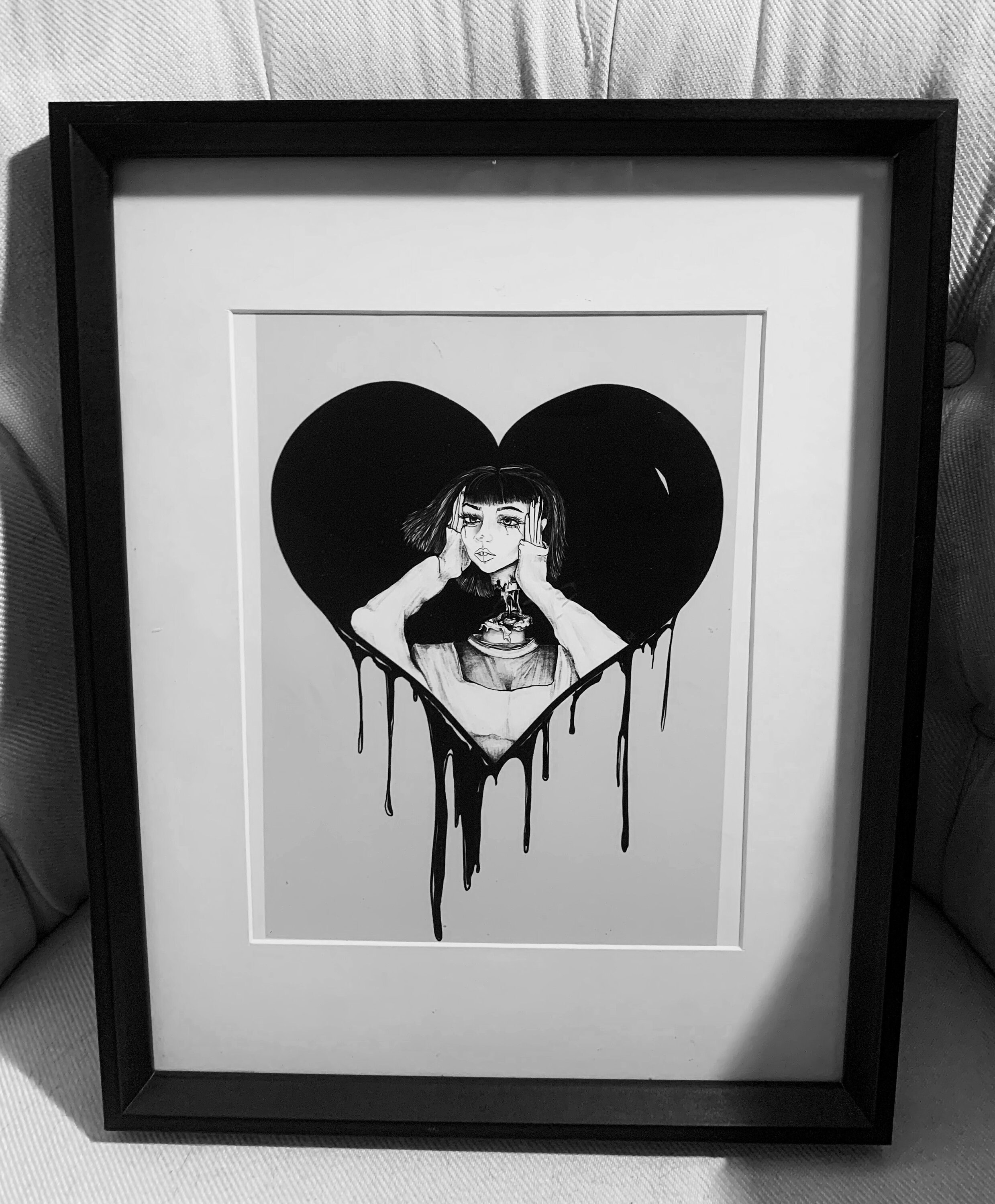 Art Print Horror Art Print Etsy