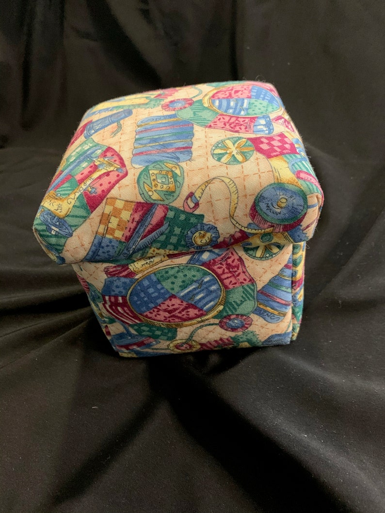 Fabric Covered Sewing Box / Kit Etsy
